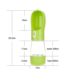 Pet Water Bottle & Feeder