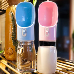 Pet Water Bottle & Feeder